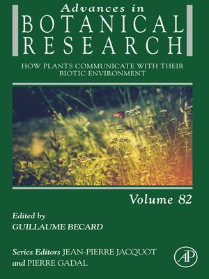 cover image of Advances in Botanical Research, Volume 82